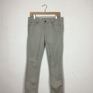 Gap Jeans Size 29 Womens Skinny Denim Animal Print Cotton Ten Casual Ankle Pants